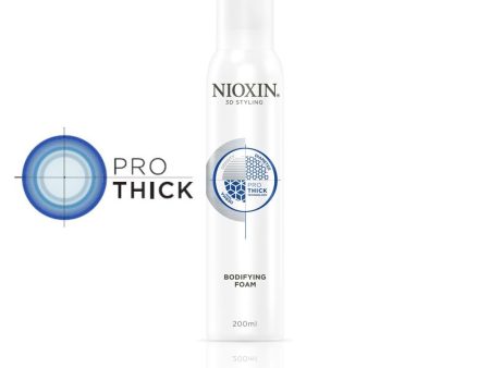 Nioxin 3D Styling PROTHICK Bodifying Foam 200ml Online Hot Sale