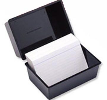 Agenda Record Card Box & Index Cheap