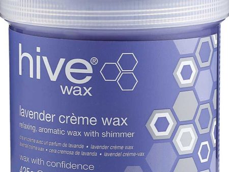 Hive of Beauty Lavender Crème Wax 425g Sale