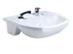 REM Porcelain Frontwash Basin (White) Online Sale