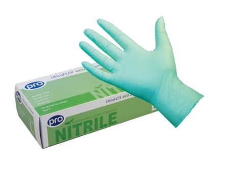 Biogreen Biodegradable Nitrile Gloves x 100 on Sale