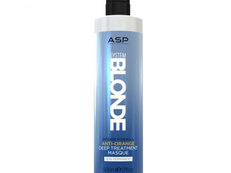 ASP System Blonde Anti Orange Deep Treatment Masque 500ml For Sale