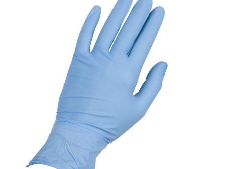 Nitrile Disposable Gloves Blue x 100 Fashion