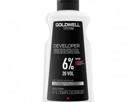 Goldwell System Cream Developer Lotion for Topchic 6%(20 vol) Fashion