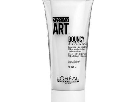 L Oreal Tecni Art Bouncy & Tender Styling Cream 150ml Online now