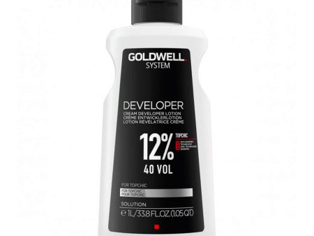 Goldwell System Cream Developer Lotion for Topchic 12% (40 vol) Supply