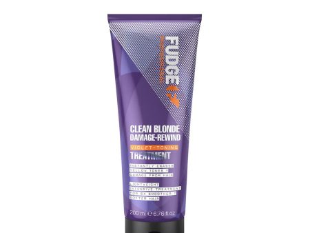 Fudge Clean Blonde Damage Rewind Treatment 200ml Discount