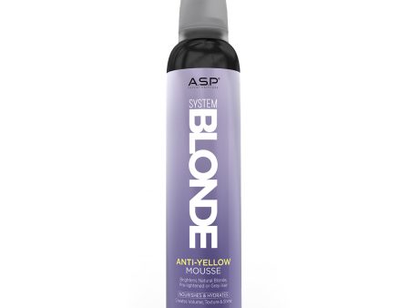 ASP System Blonde Anti Yellow Toning Mousse Cheap