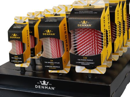 Denman Classic Red Brush Set (18 Brushes) Online