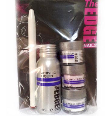 The Edge Acrylic Powder Liquid Trial Pack on Sale