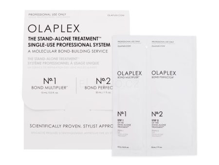 Olaplex The Stand-Alone Treatment, No.1 + No.2, Single-Use Professional System 15ml + 30ml (25 pack) For Discount