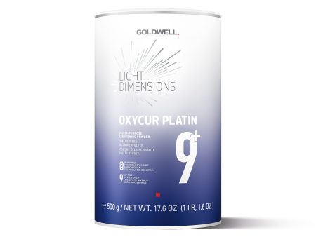 Goldwell Light Dimensions 9+ Oxycur Platin 500g Lightener Fashion