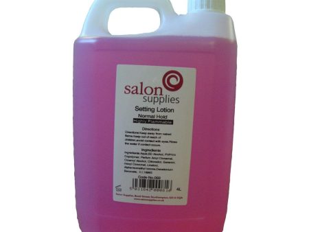 Pink Setting Lotion 4 Litre (Normal Hold) Cheap