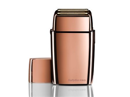 BaByliss PRO Rose Gold Dual Foil Shaver For Discount