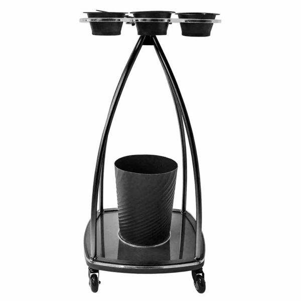 Procare Matte Black Write & Wipe Trolley Supply