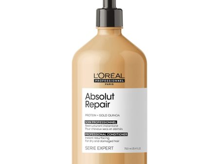 L Oréal Serie Expert Absolut Repair Gold Conditioner 750ml Hot on Sale