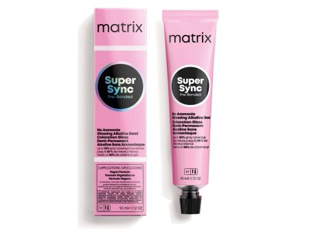 NEW Matrix Super Sync Demi-Permanent Colour 90ml Supply