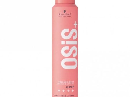 Schwarzkopf Osis Grip Extreme Hold Mousse 200ml Supply