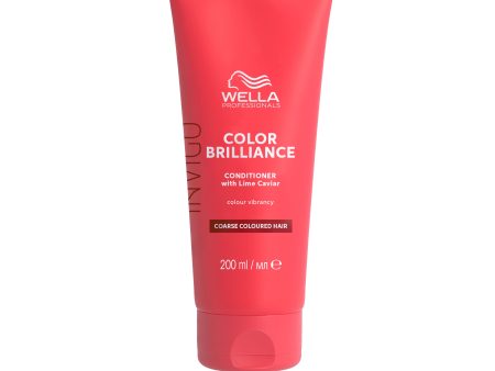 Wella Invigo Color Brilliance Conditioner Coarse and Fine Hair 200ml Fashion