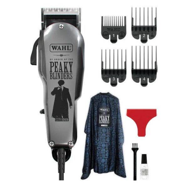 Wahl Peaky Blinders Special Edition Super Taper Clippers and Barber Cape Kit on Sale