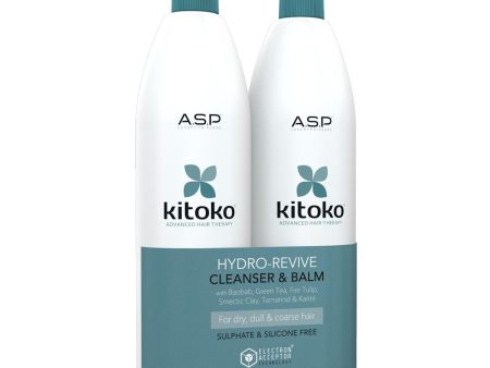 ASP Kitoko Hydro Revive Balm & Cleanser 1L Duo Pack on Sale