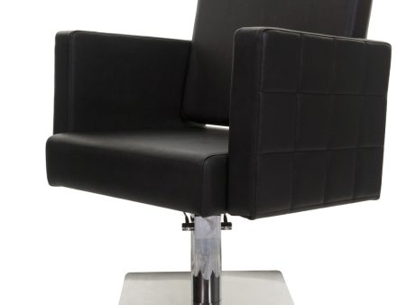 Crewe Orlando Cayman Hydraulic Styling Chair  Black - 7 Day Quick Ship Sale