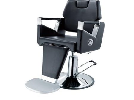 Crewe Orlando Lambeth Barbers Chair Black - 7 Day Quick Ship Online