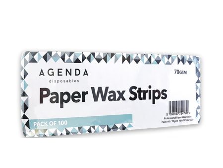 Agenda Paper Wax Strips (100 Pack) Hot on Sale