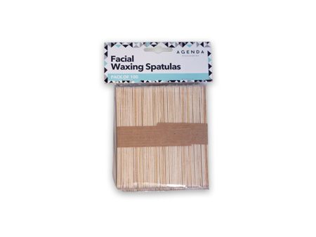 Agenda Facial Waxing Spatulas (100 Pack) Hot on Sale