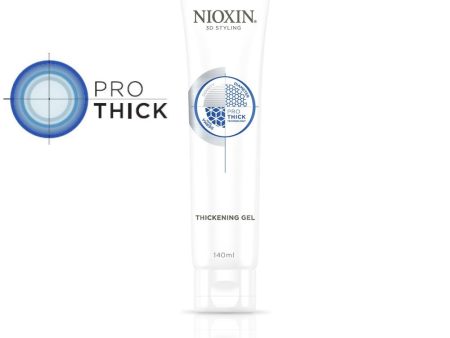 Nioxin 3D Styling PROTHICK Thickening Gel 140ml on Sale