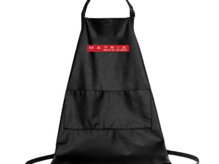 Washable Styling and Cutting Apron Black Hot on Sale