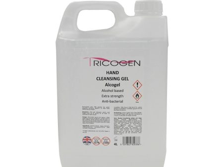 Tricogen Hand Sanitiser Cleansing Alcohol Gel 4L on Sale