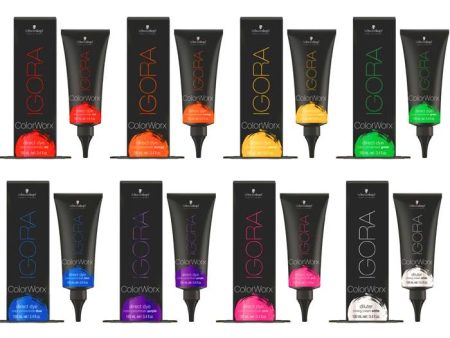 Schwarzkopf Igora ColorWorx 100ml tubes Discount