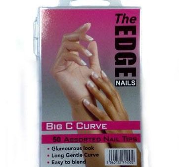 The Edge Big C Curve Tips (50) on Sale