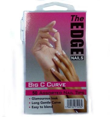 The Edge Big C Curve Tips (50) on Sale