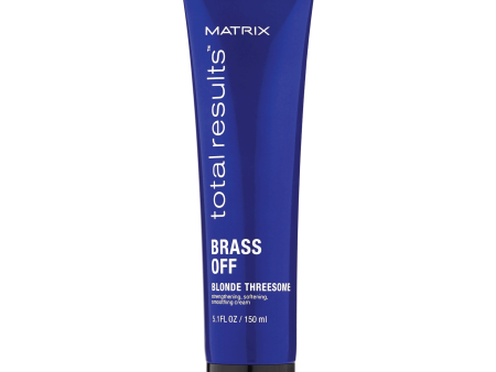 Matrix Total Results Brass Off Blonde Threesome Smoothing Cream 150ml Online