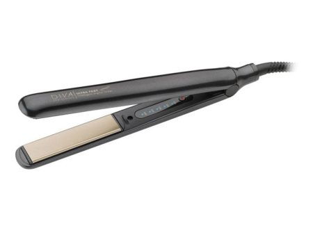 Diva Ultra Fast Intelligent Digital Straightener Black Supply