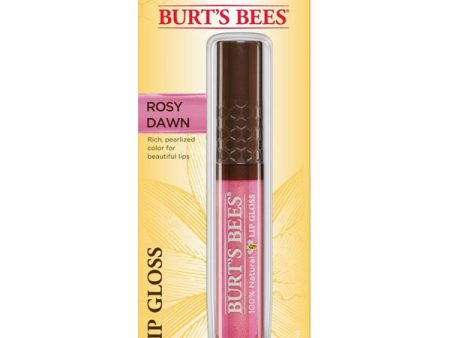 BURT S BEES - Lip Gloss Rosy Dawn - 0.2 fl. oz. (6 ml) Online Sale