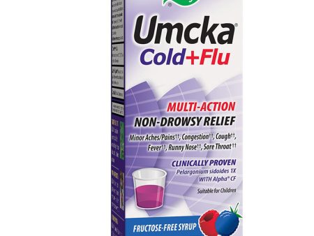 NATURES WAY - Umcka Cold and Flu Berry Syrup - 4 fl. oz. (120 ml) Online Hot Sale