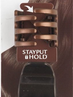 GOODY - Colour Collection 1 4 Claws Stay Put Hold Brunette - 2 Count Sale