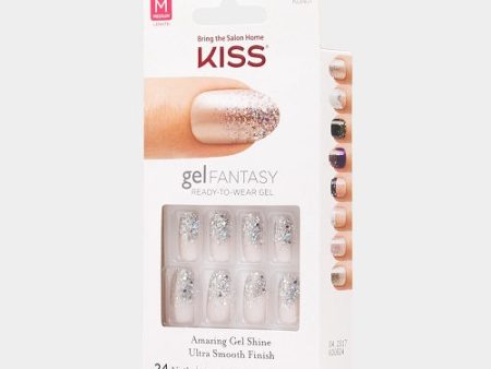 KISS - Gel Fantasy Nails Fanciful - 24 Nails For Sale