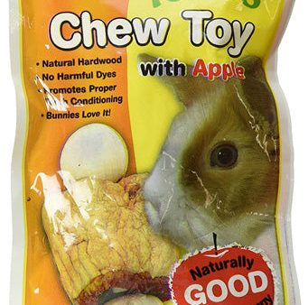 PETERS - Rabbit Chew Toy with Apple Small - 4  Long Online Sale