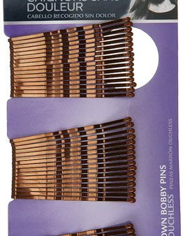 GOODY - Ouchless Bobby Pin Crimped Brown 2 Inches - 48 Count Online