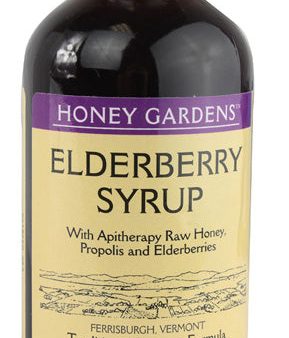 HONEY GARDENS - Honey Elderberry Extract with Propolis - 8 fl. oz. (240 ml) Online Hot Sale