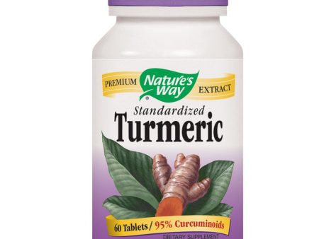 NATURES WAY - Turmeric Standardized Extract 500 mg - 60 Tablets For Cheap