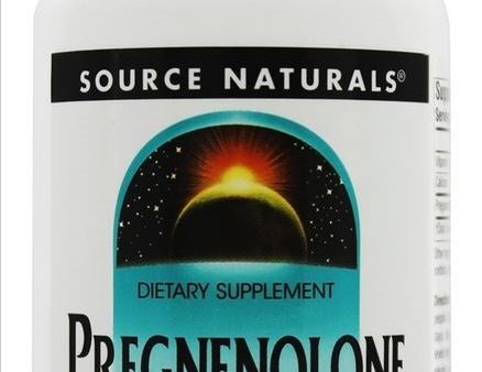 SOURCE NATURALS - Pregnenolone 25mg - 60 Tablets For Discount