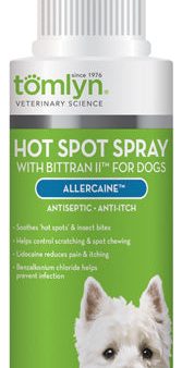 TOMLYN - Allercaine Antiseptic Anti-Itch Spray for Dogs - 4 fl. oz. (118 ml) Online Hot Sale