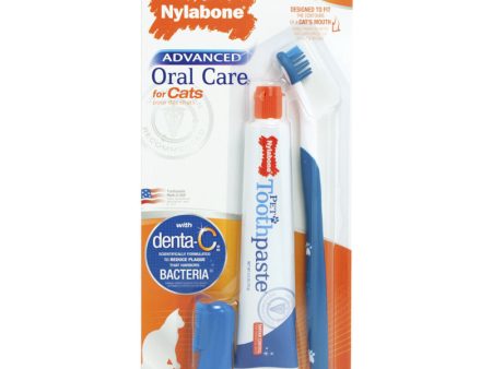 ADVANCED ORAL CARE - Dental Kit for Cats - 3-Piece Kit For Sale