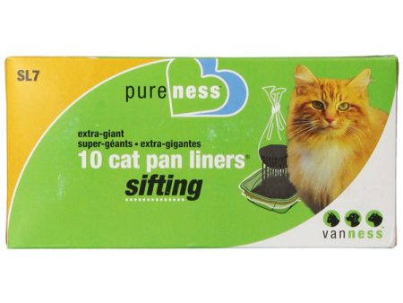 VAN NESS - Pureness Ebytra Giant Sifting Cat Pan Liners - 10 Pack For Cheap