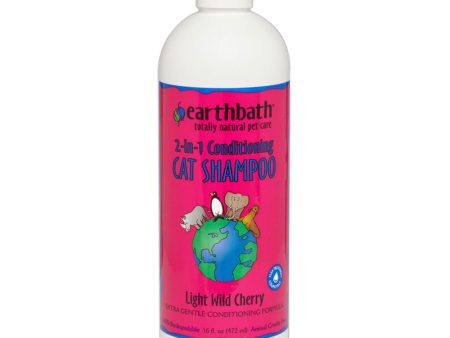 EARTHBATH - 2-in-1 Conditioning Cat Shampoo - 16 fl. oz. (472 ml) For Cheap